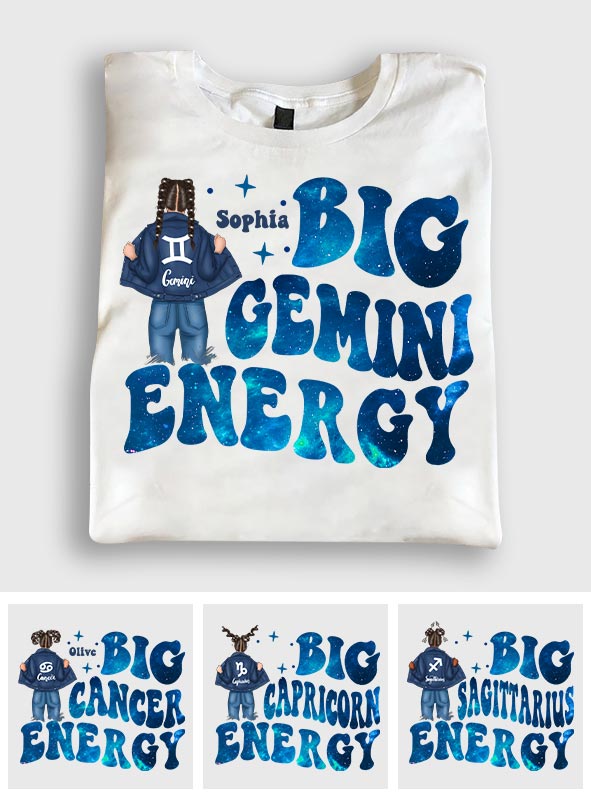 Big Energy - T-shirt et sweat à capuche horoscope personnalisés