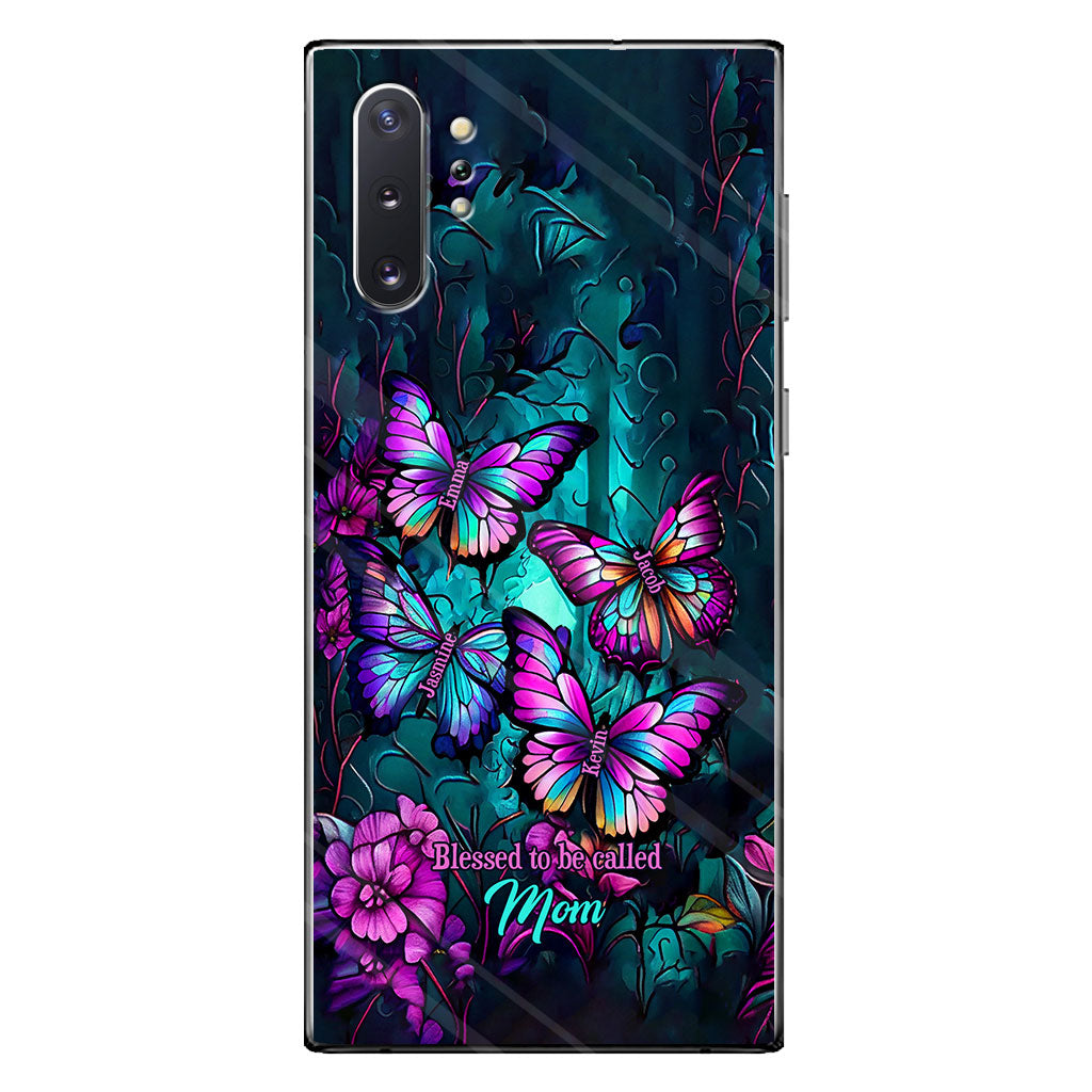 Coque de téléphone personnalisée « Papillons de grand-mère »