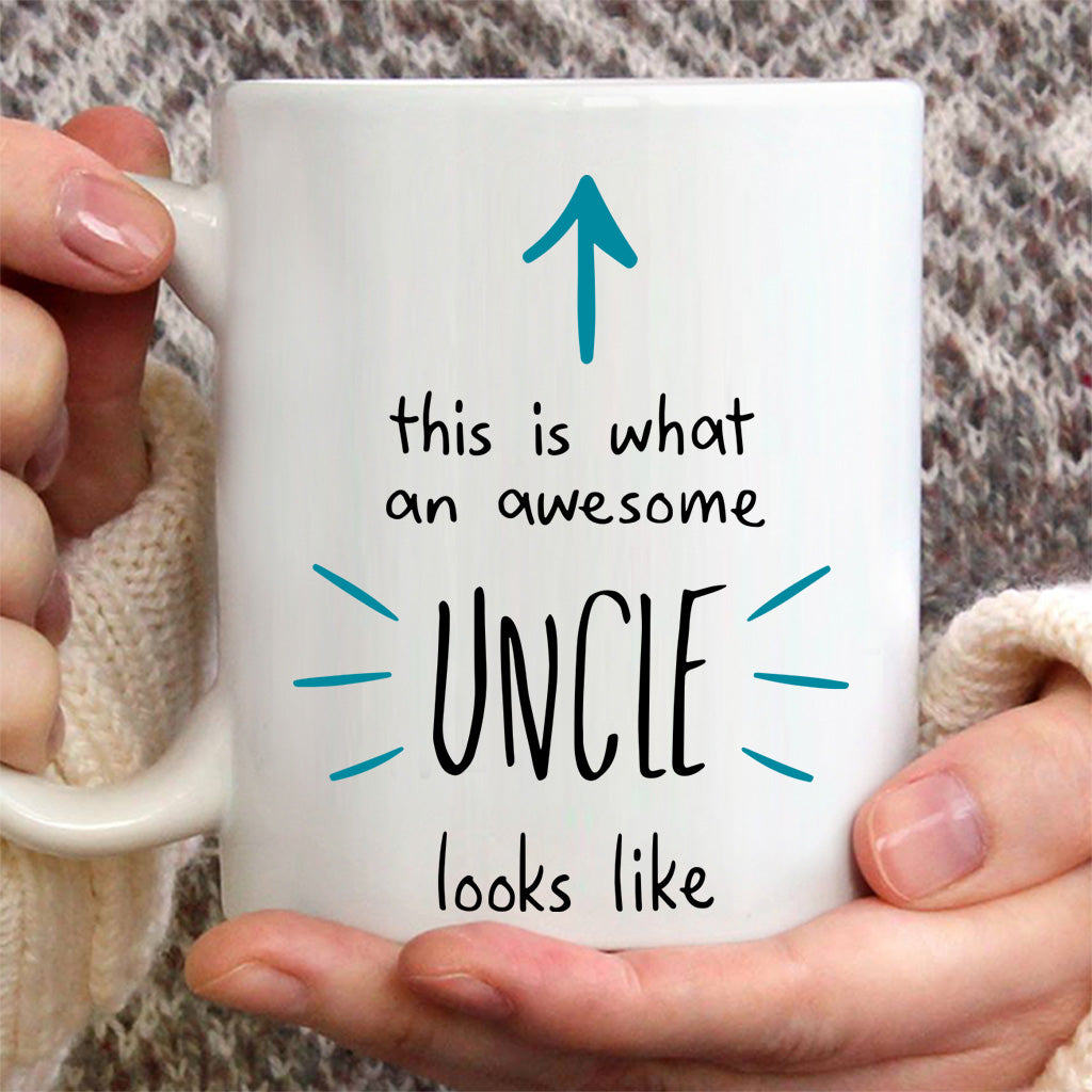 Voici à quoi ressemble un oncle génial - Mug Oncle