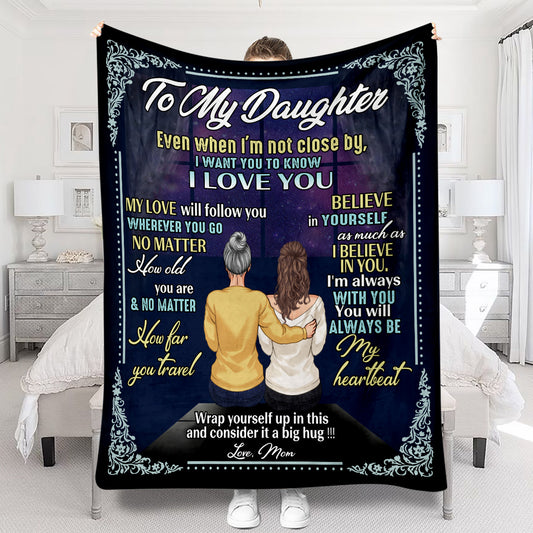 À ma fille - Couverture personnalisée pour fille