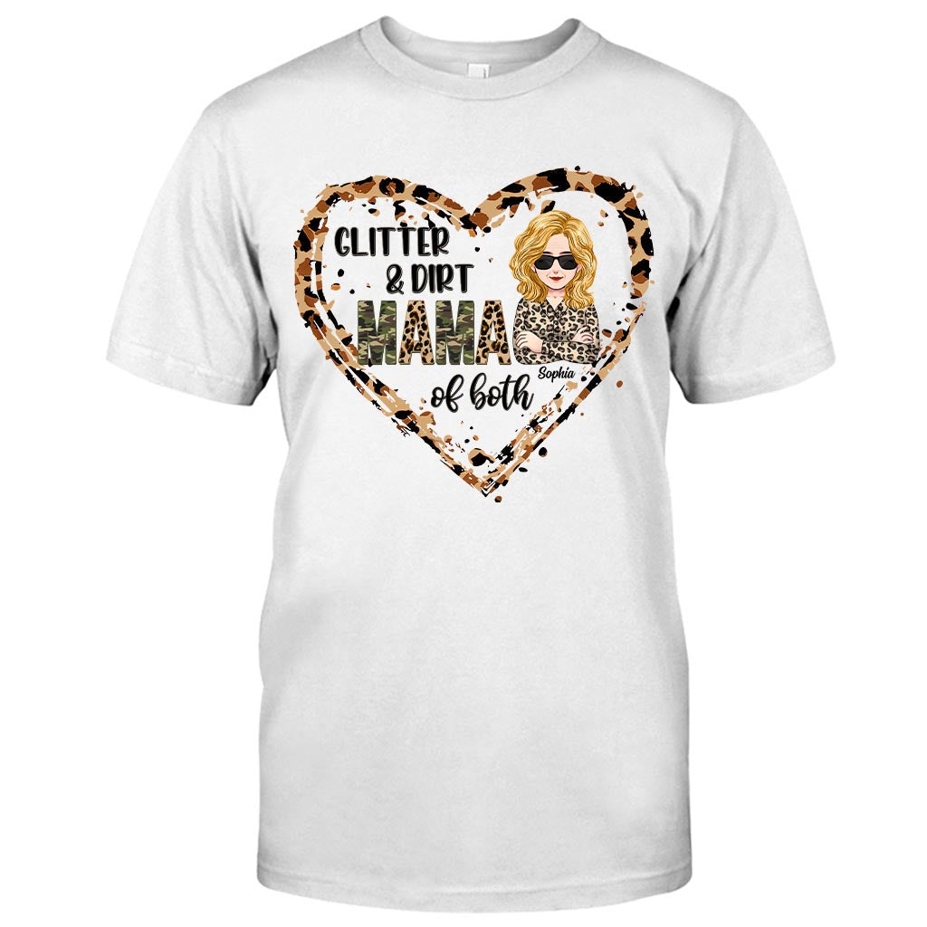 Mama Of Both - Personalized Mother's Day Mother T-shirt and Hoodie