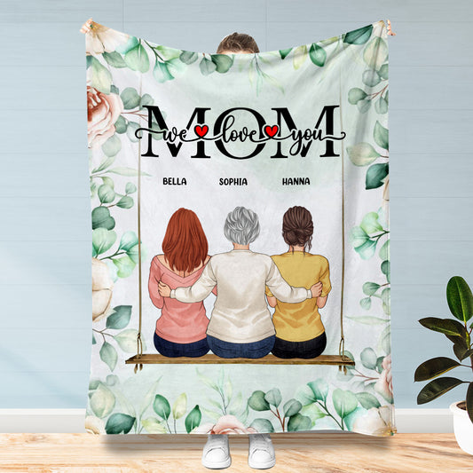 On t'aime, maman - Couverture personnalisée pour la fête des mères