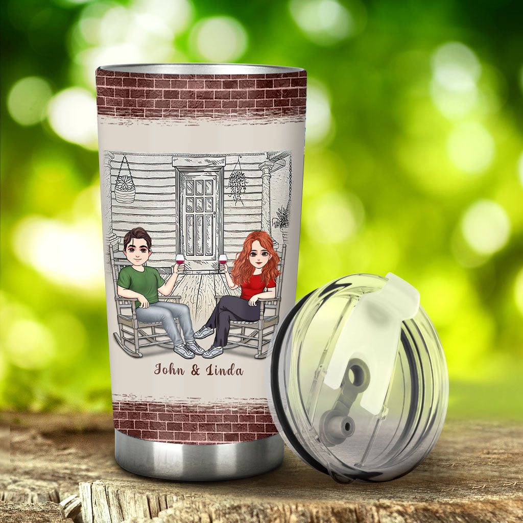I'm The Best Thing - Personalized Couple Tumbler