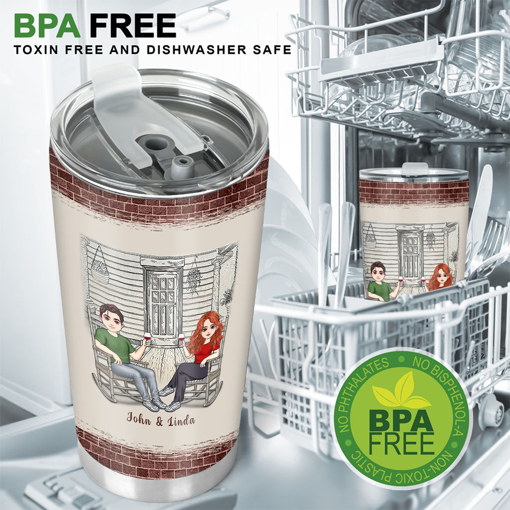 I'm The Best Thing - Personalized Couple Tumbler