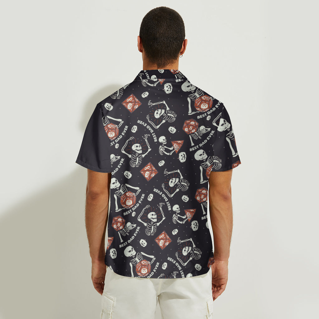 Comme un papa normal, mais en plus cool - Chemise hawaïenne RPG personnalisée