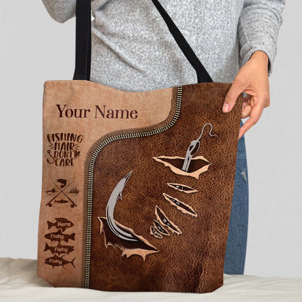 Btches Catch Fishes Personalized Tote Bag