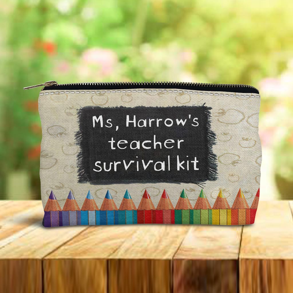 Trousse de survie pour enseignants - Pochette personnalisée pour enseignants