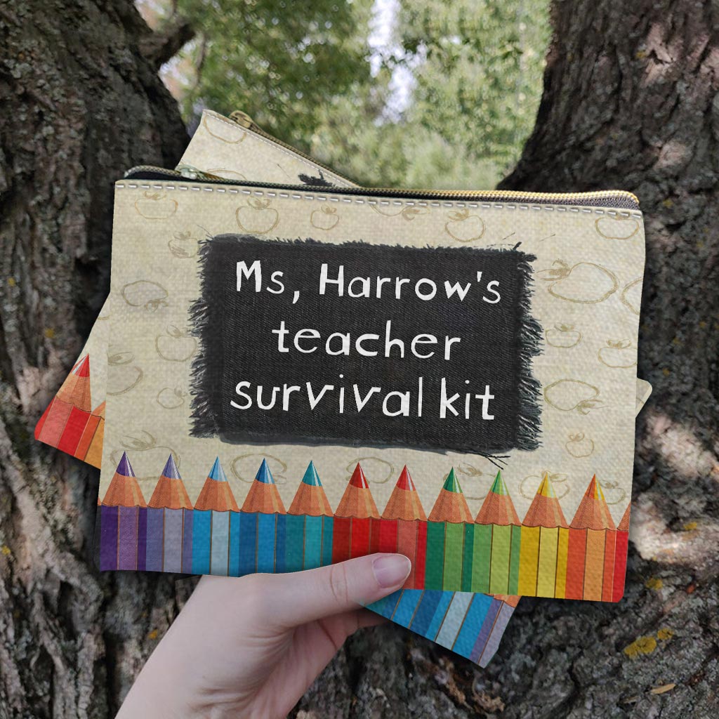 Trousse de survie pour enseignants - Pochette personnalisée pour enseignants
