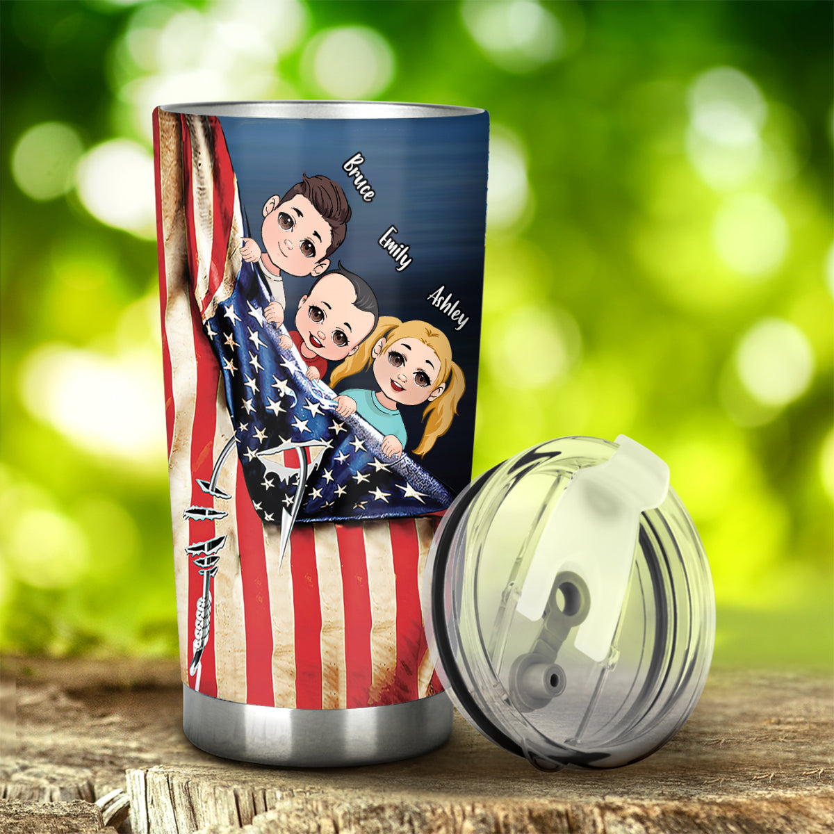 Papa cool - Gobelet isotherme de pêche personnalisé