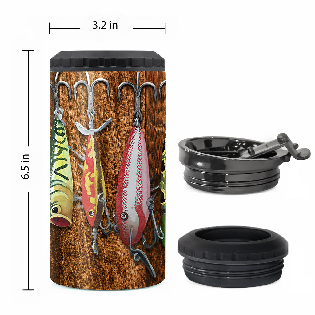 Bite Me - Personalized Fishing Can Cooler
