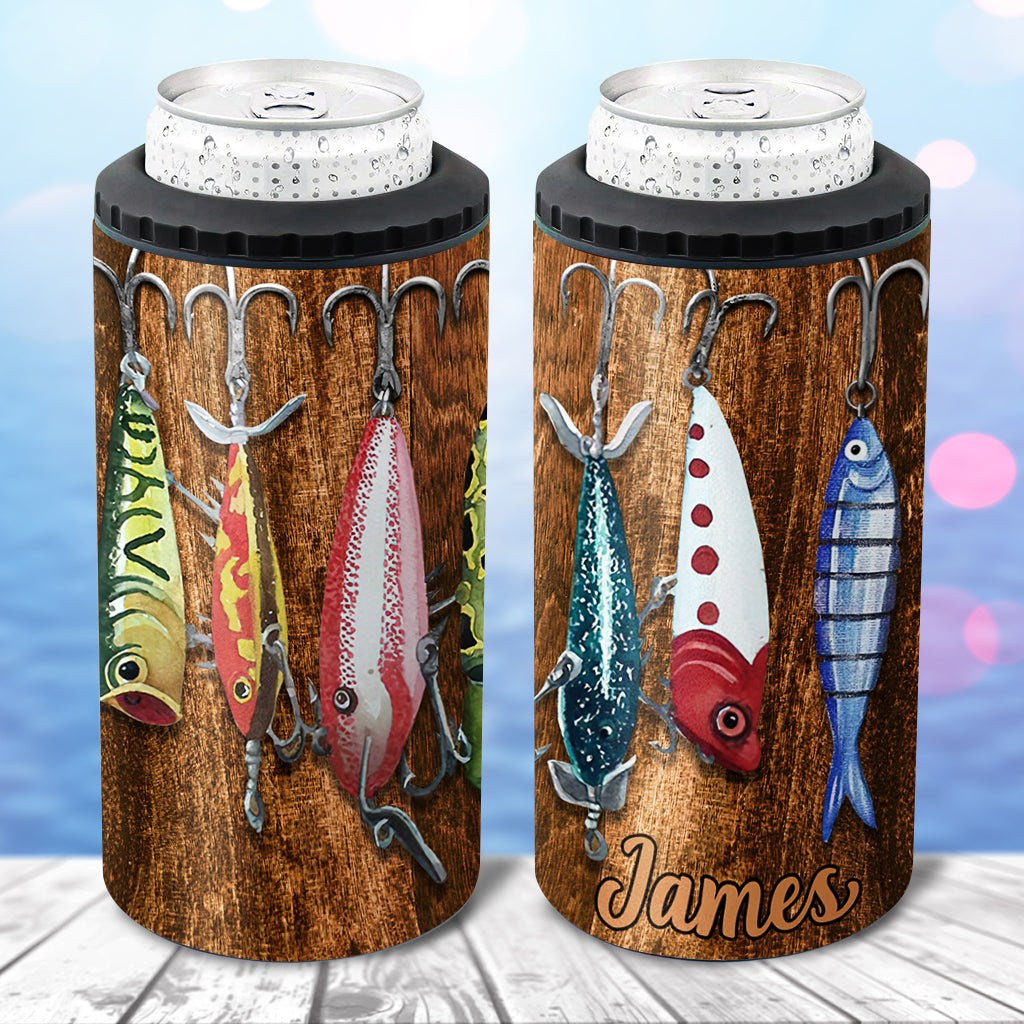 Bite Me - Personalized Fishing Can Cooler