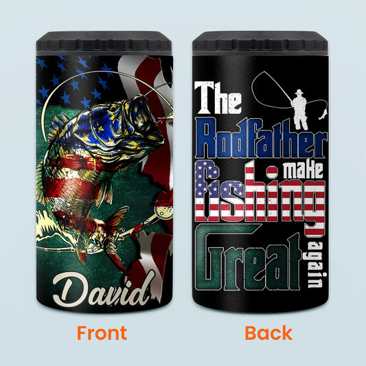 Reel Papa Pêcheur - Refroidisseur de canettes de pêche personnalisé