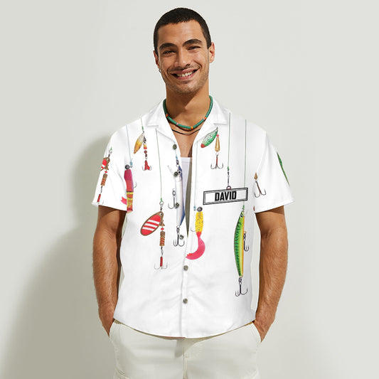 Leurres de pêche Tervis - Chemise hawaïenne de pêche personnalisée