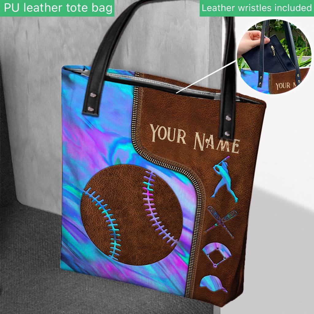 Baseball Personalized Tote Bag