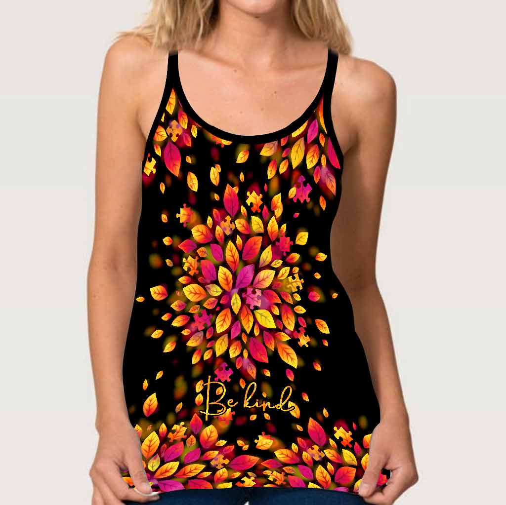 Soyez bienveillant - Débardeur croix pour la sensibilisation à l'autisme