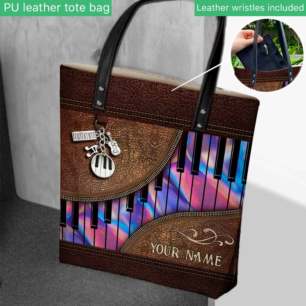 Sac fourre-tout personnalisé Love Piano
