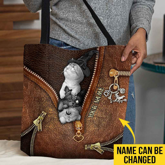 Sac fourre-tout personnalisé Chats Sorcières