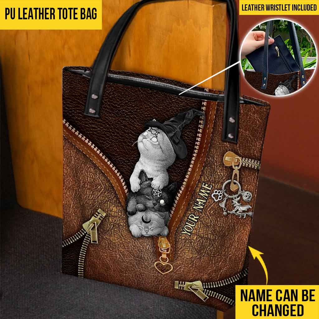 Sac fourre-tout personnalisé Chats Sorcières