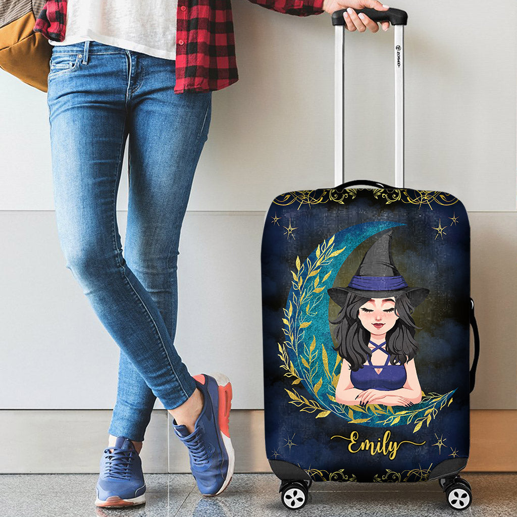 Don't F With My Energy - Personalized Witch Luggage Cover