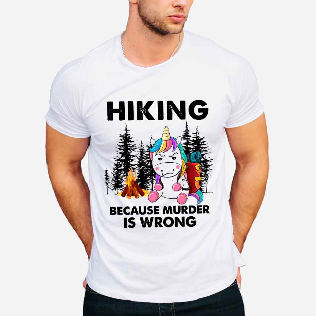 Randonnée parce que le meurtre est mal - T-shirt et sweat à capuche 112021