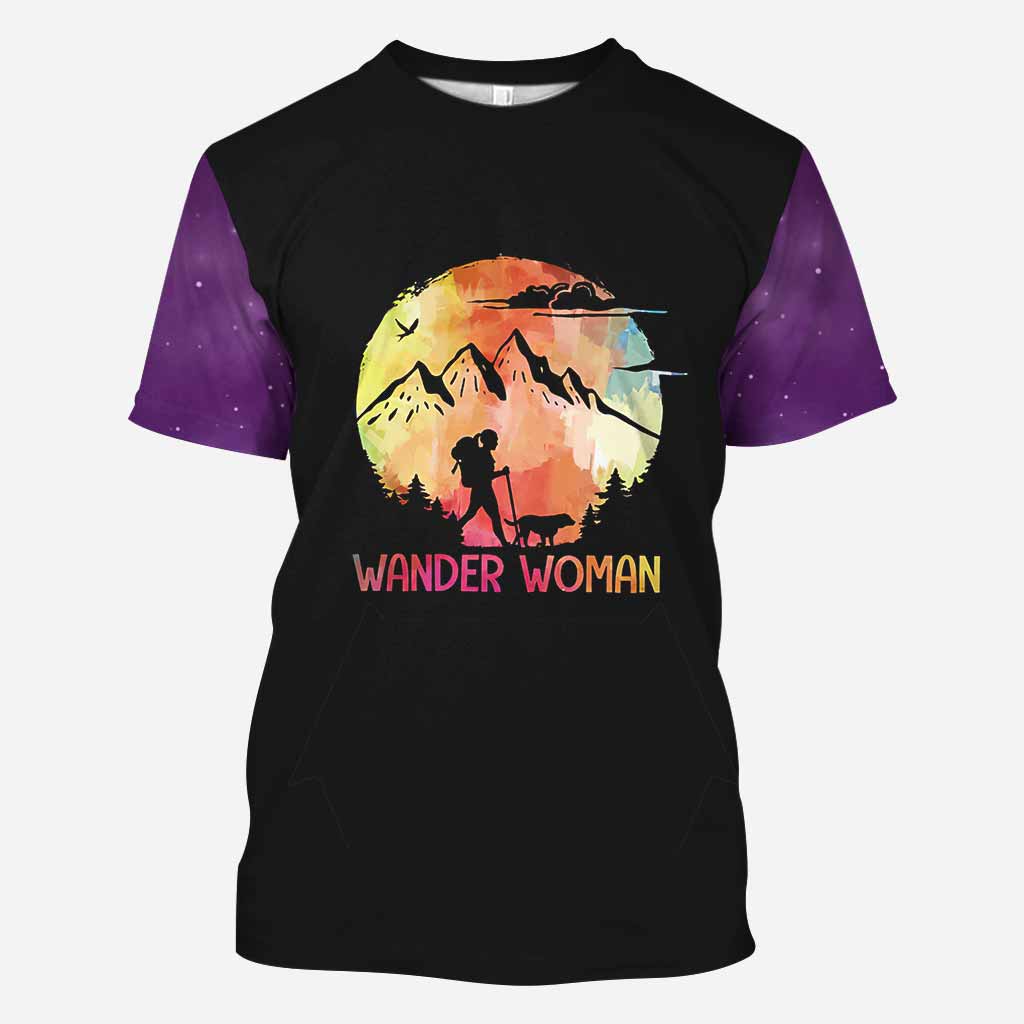 And Into The Forest I Go - Hiking All Over T-shirt and Hoodie 112021