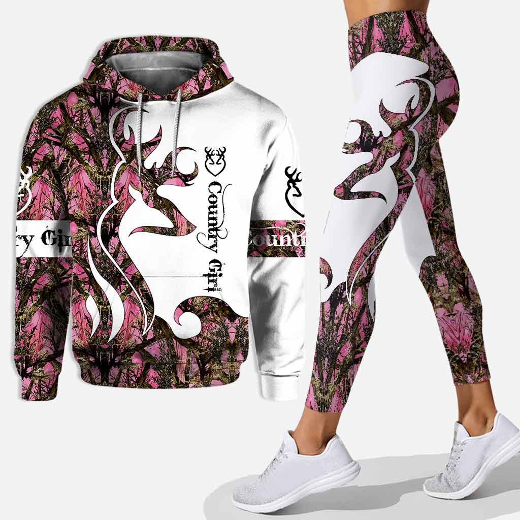 Sweat à capuche et legging Hunting Girl 112021