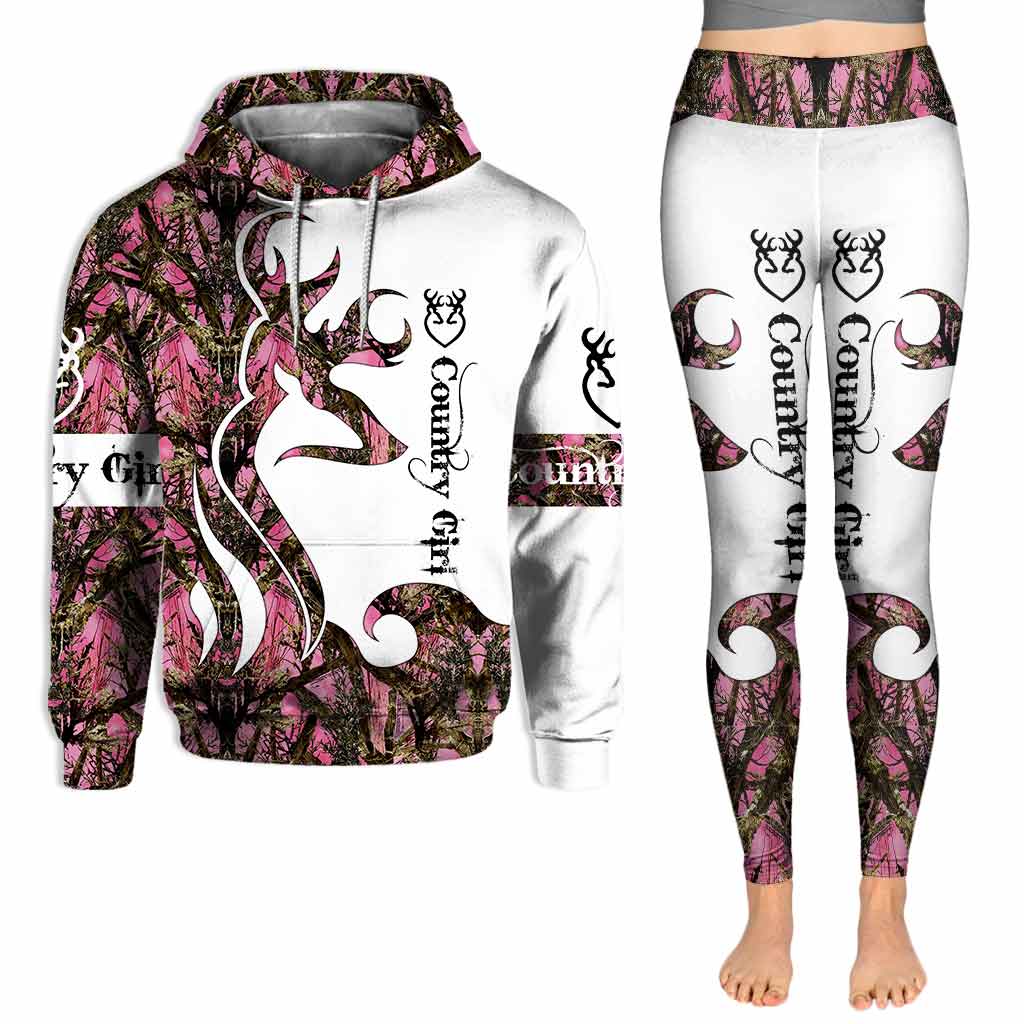 Sweat à capuche et legging Hunting Girl 112021
