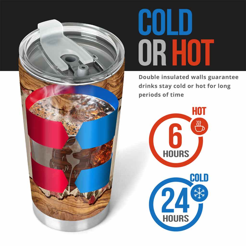 Toi et moi, on gère ! - Gobelet isotherme de chasse personnalisé