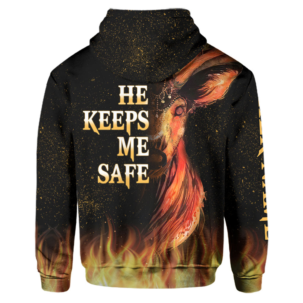 Couple de chasseurs - Ensemble sweat à capuche et pantalon de survêtement personnalisés pour couples de chasseurs