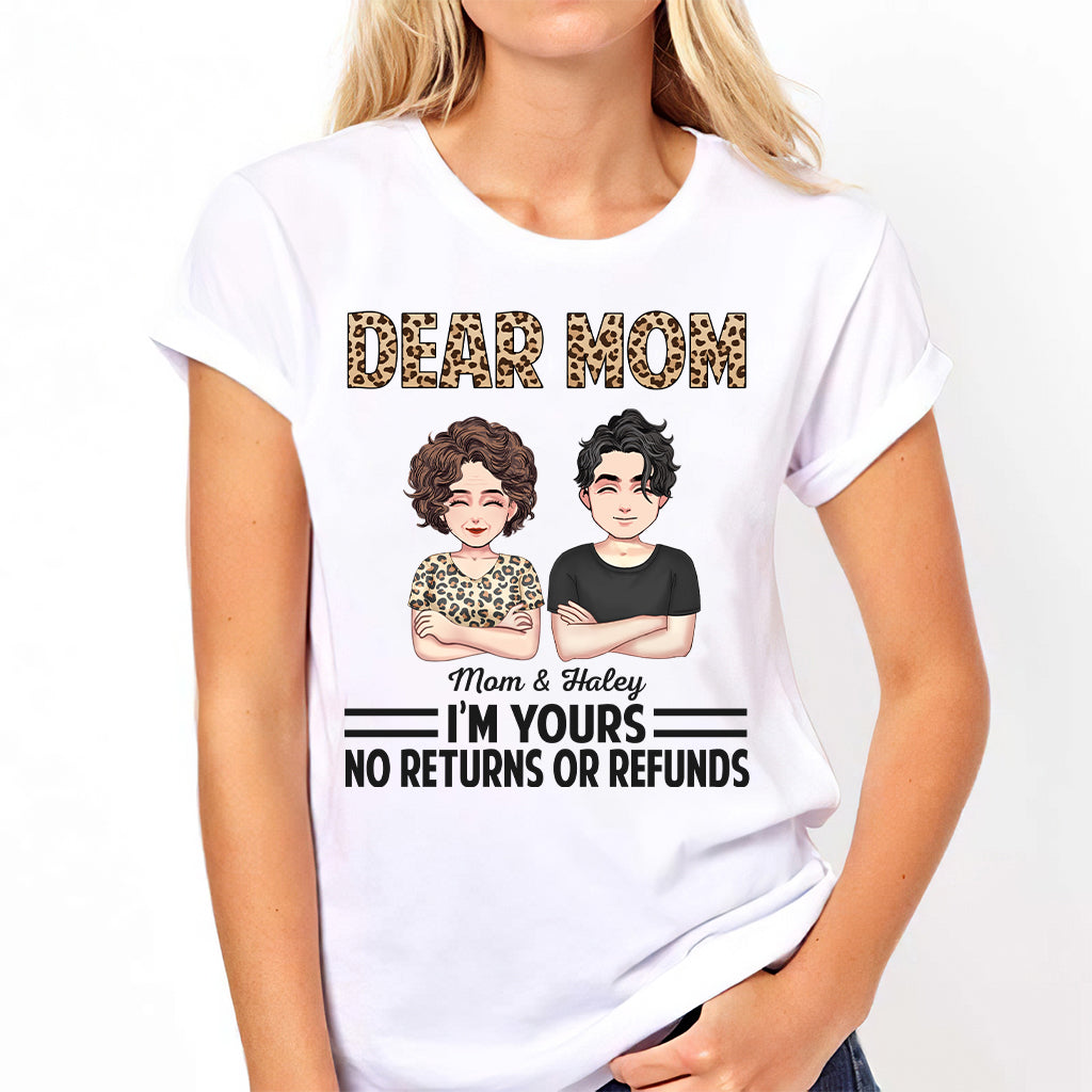 Chers maman et papa, je suis à vous - Cadeau pour maman et papa - T-shirt et sweat à capuche personnalisés
