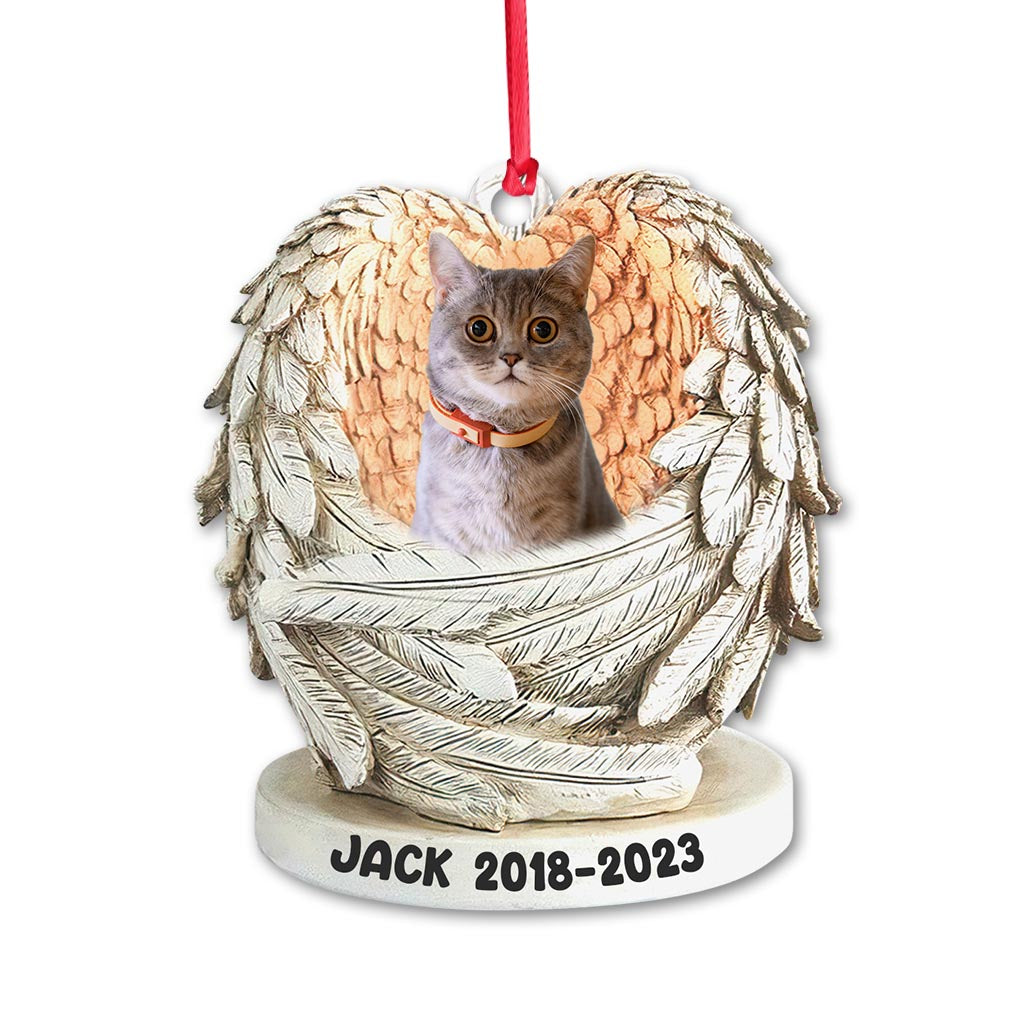 Mon Ange - Cadeau pour la perte d'un chien ou d'un chat - Ornement personnalisé