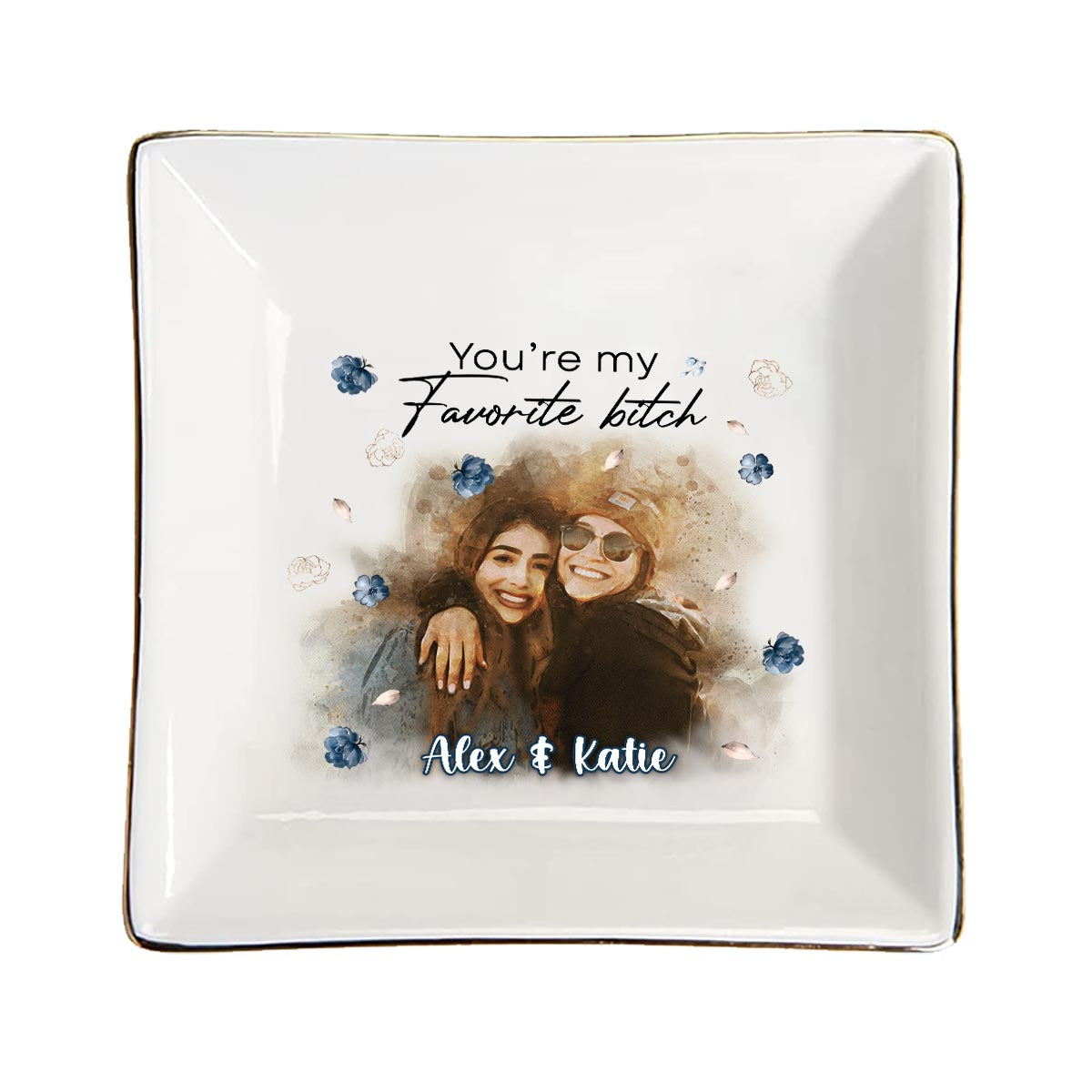 Tu es ma préférée - Porte-bijoux personnalisé pour meilleure amie