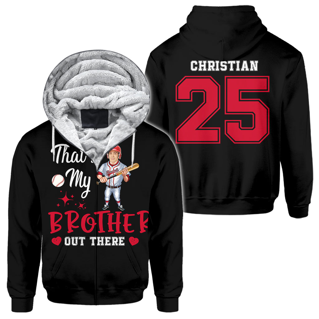 Mon joueur préféré - T-shirt de baseball personnalisé intégral