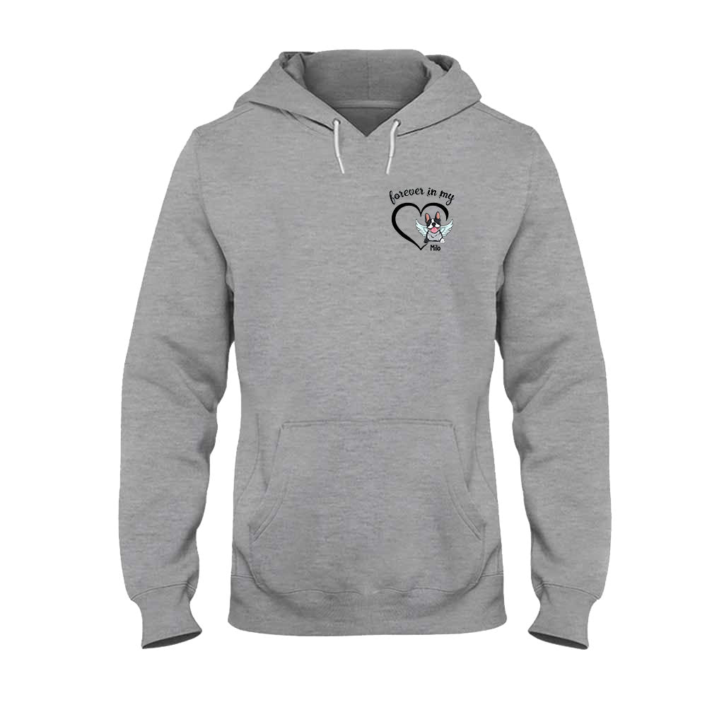 À jamais dans mon cœur - T-shirt et sweat à capuche personnalisés pour chien