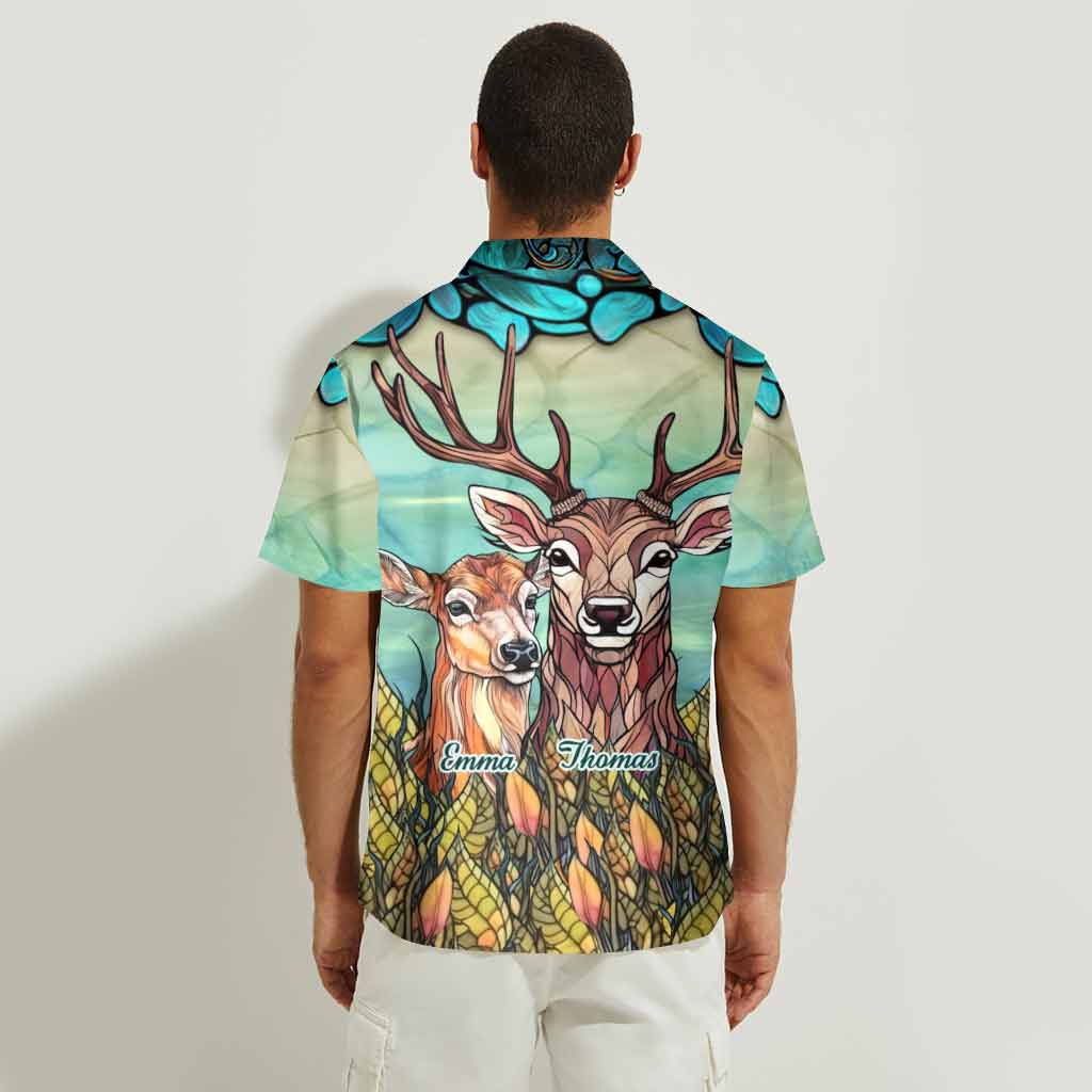 Toi et moi, on gère ! - Chemise hawaïenne de chasse personnalisée