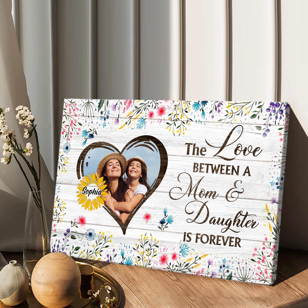 Si les mamans étaient des fleurs - Toile et affiche personnalisées pour maman