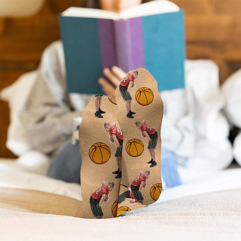 Leur entraîneur les a prévenus - Chaussettes de basket personnalisées