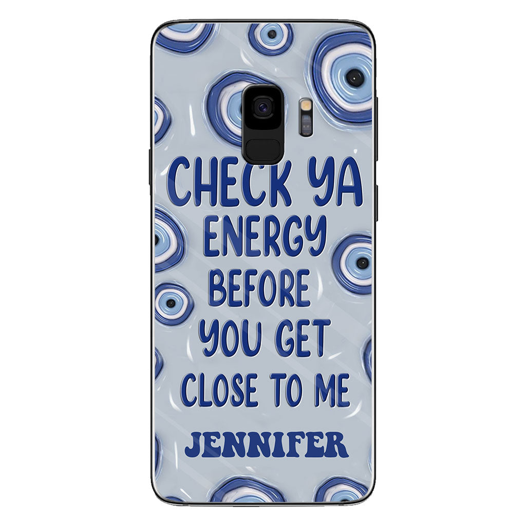 Check Ya Energy - Personalized Witch Phone Case