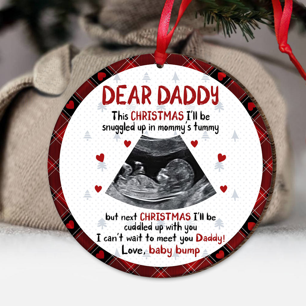 Christmas Gift For Dad To Be - Gift for new dad - Personalized Ornament