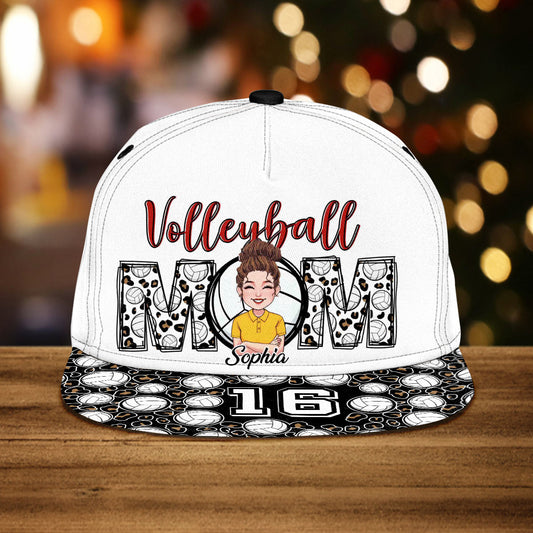 Maman de volley-ball - Casquette de volley-ball personnalisée