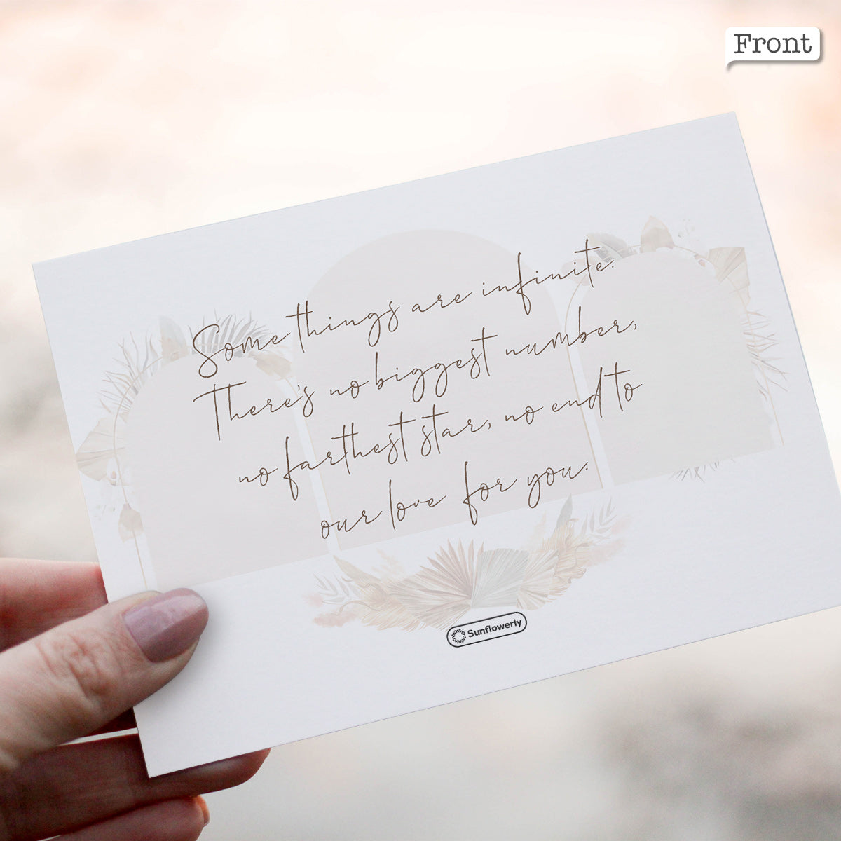 Thank You - Personalized Greeting Card