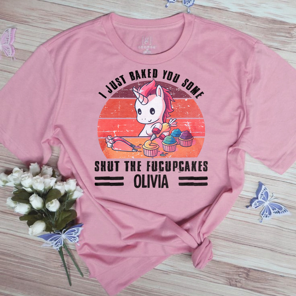 Je viens de te préparer des gâteaux - T-shirt et sweat à capuche personnalisés sur le thème de la pâtisserie