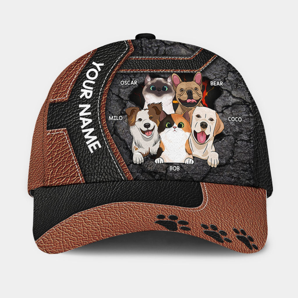 Casquette classique personnalisée pour chien/chat