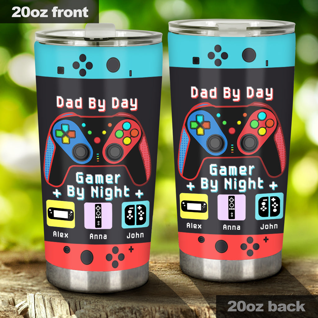 Papa Gamer : Comme un papa normal, mais en beaucoup plus cool - Cadeau de jeu vidéo pour papa gamer - Gobelet personnalisé