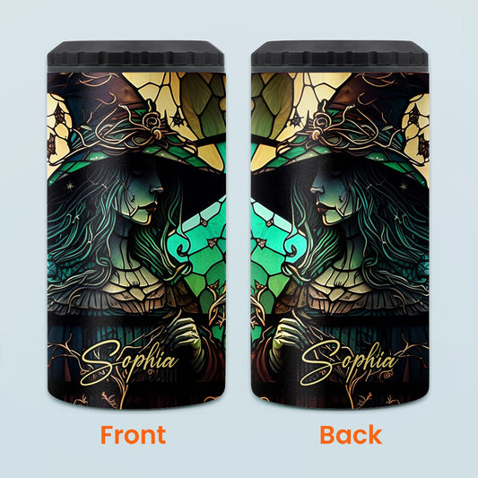 Sorcière mystérieuse - Refroidisseur de canettes personnalisé sorcière