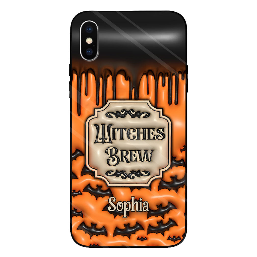 Witches Brew - Personalized Witch Clear Phone Case