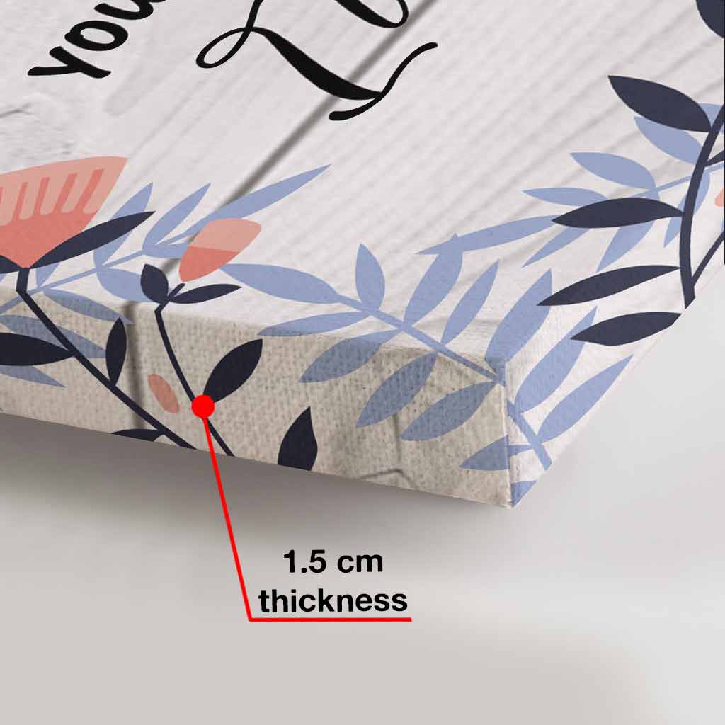 Notre rencontre était le destin - Affiche personnalisée pour couples