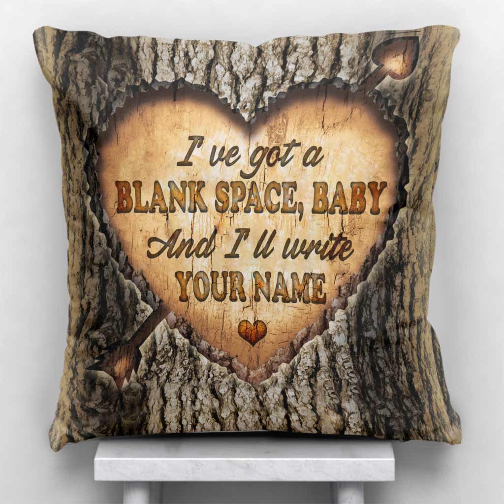 I'll Write Your Name - Personalized Couple Throw Pillow