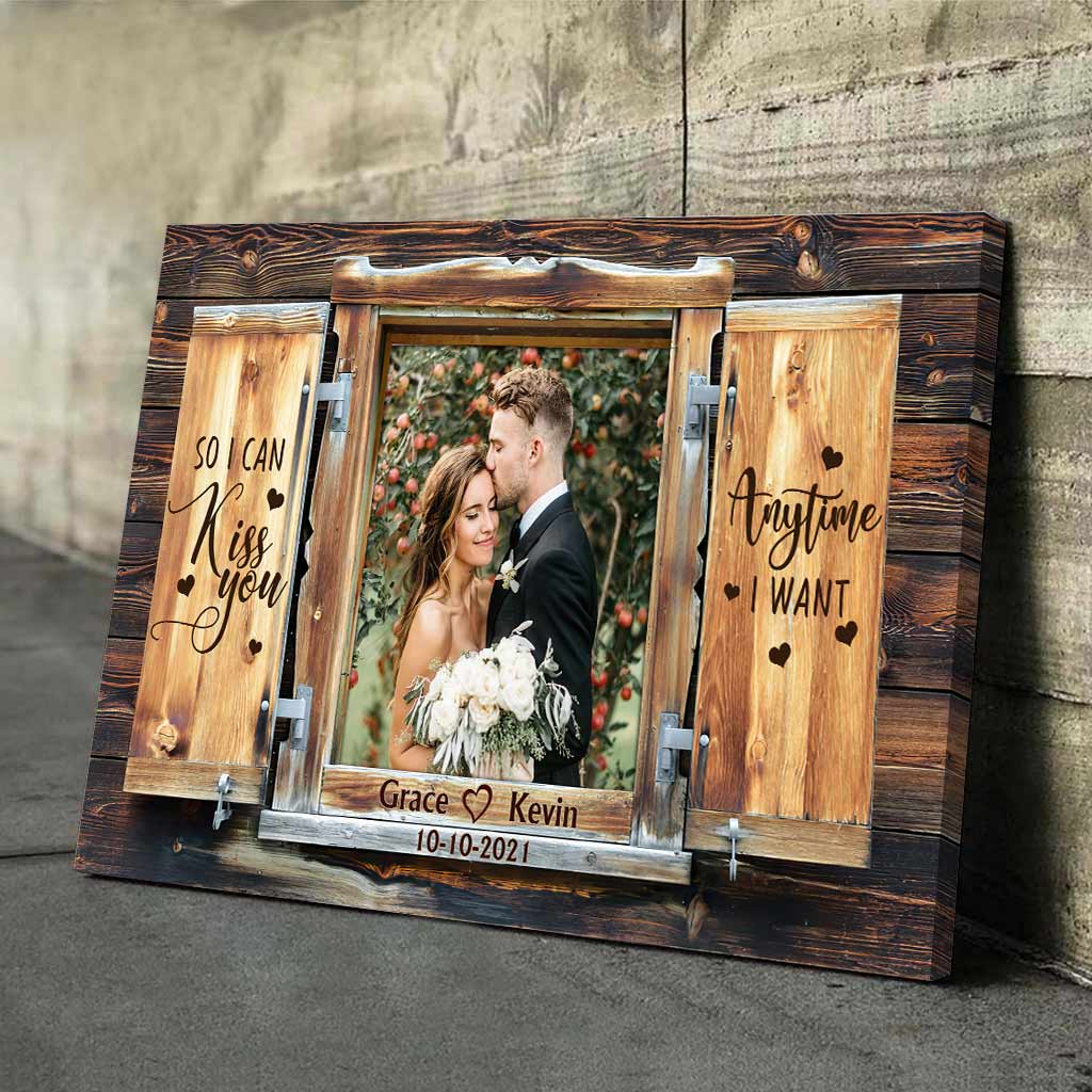 So I Can Kiss You - Personalized Couple Poster