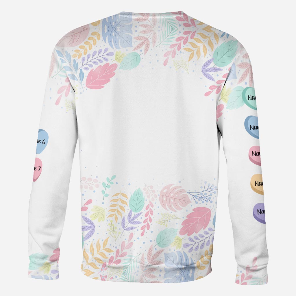 Cette grand-mère a le cœur sur la main - T-shirt et sweat à capuche personnalisés « Grand-mère »